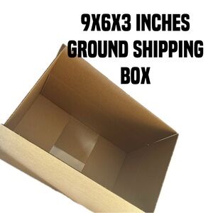 9x6x3 inches Ground Shipping Box